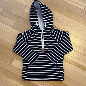 Toobydoo Navy and White Striped Jacket